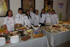 Asociacion-de-Chefs-presentando-su-buffet-de-Tarwi-en-la-XV-ILC-2019