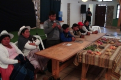 Autoridades-locales-de-Colomi-dando-la-bienvenida-a-los-participantes-en-el-día-de-campo-de-la-XV-ILC-2019